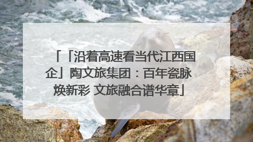 「沿着高速看当代江西国企」陶文旅集团：百年瓷脉焕新彩 文旅融合谱华章