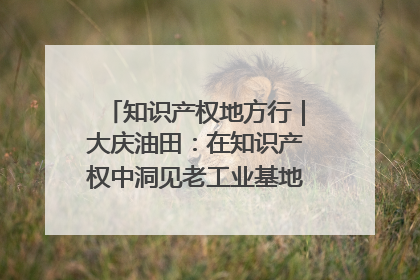 知识产权地方行｜大庆油田：在知识产权中洞见老工业基地的 “创新密码”