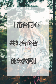 甬台同心共织台企智能急救网