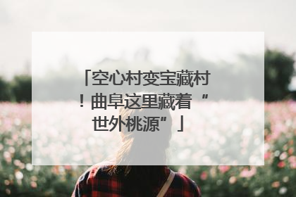 空心村变宝藏村！曲阜这里藏着“世外桃源”