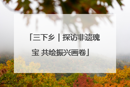 三下乡｜探访非遗瑰宝 共绘振兴画卷