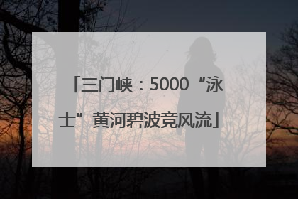三门峡：5000“泳士”黄河碧波竞风流