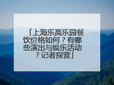 上海乐高乐园餐饮价格如何？有哪些演出与娱乐活动？记者探营