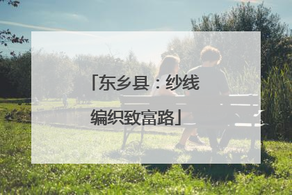 东乡县：纱线编织致富路