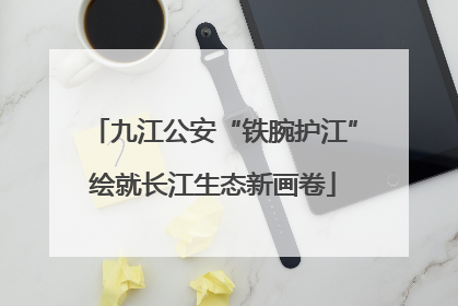 九江公安“铁腕护江”绘就长江生态新画卷