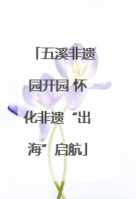 五溪非遗园开园 怀化非遗“出海”启航