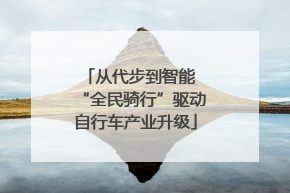 从代步到智能 “全民骑行”驱动自行车产业升级
