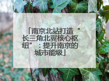 南京北站打造“长三角北翼核心枢纽”：提升南京的城市能级