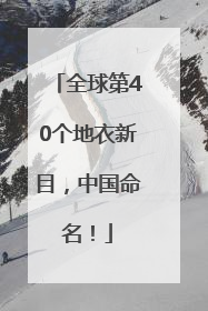 全球第40个地衣新目，中国命名！