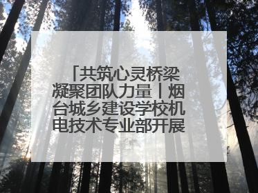 共筑心灵桥梁 凝聚团队力量丨烟台城乡建设学校机电技术专业部开展心理健康讲座及团辅活动