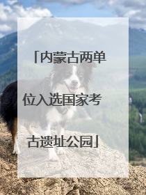内蒙古两单位入选国家考古遗址公园