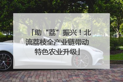 助“荔”振兴！北流荔枝全产业链带动特色农业升级