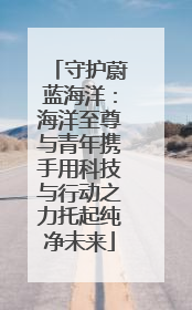 守护蔚蓝海洋：海洋至尊与青年携手用科技与行动之力托起纯净未来