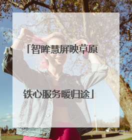 智眸慧屏映草原 铁心服务暖归途