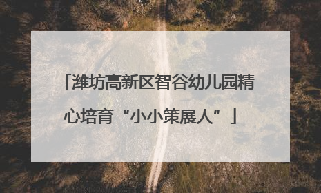 潍坊高新区智谷幼儿园精心培育“小小策展人”