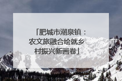 肥城市潮泉镇：农文旅融合绘就乡村振兴新画卷