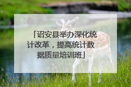 诏安县举办深化统计改革,提高统计数据质量培训班