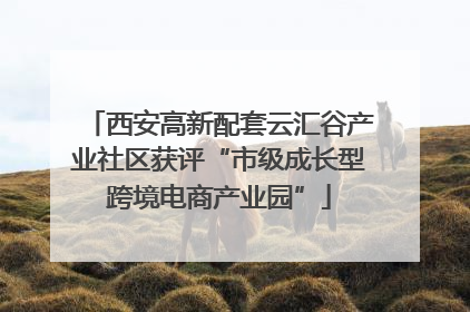 西安高新配套云汇谷产业社区获评“市级成长型跨境电商产业园”