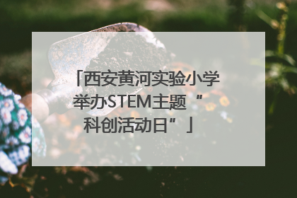 西安黄河实验小学举办STEM主题“科创活动日”