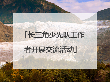 长三角少先队工作者开展交流活动