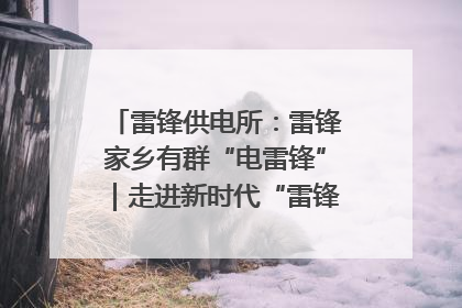 雷锋供电所：雷锋家乡有群“电雷锋”｜走进新时代“雷锋传人 长沙榜样”