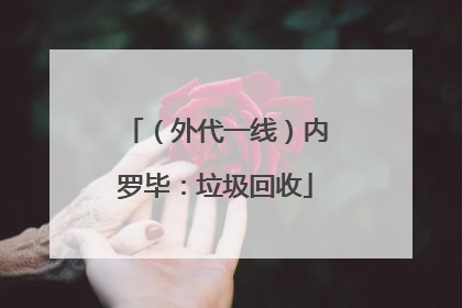 （外代一线）内罗毕：垃圾回收