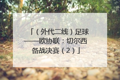 （外代二线）足球——欧协联：切尔西备战决赛（2）