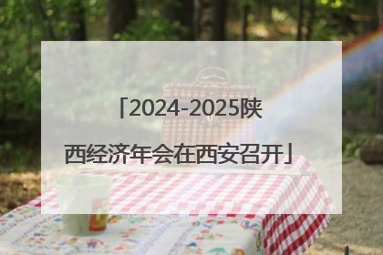 2024-2025陕西经济年会在西安召开