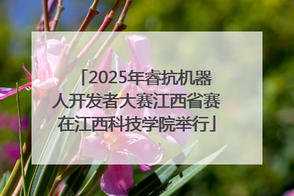 2025年睿抗机器人开发者大赛江西省赛在江西科技学院举行