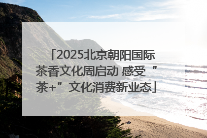 2025北京朝阳国际茶香文化周启动 感受“茶+”文化消费新业态